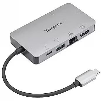 Targus USB-C SINGLE VIDEO 4K HDMI/VGA DOCK W 100W POWER PASS