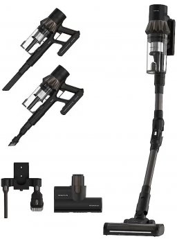Taurus Homeland X9 Pro Pet & Car Cordless Stick Vacuum Cleaner Battery-powered Dry HEPA Bagless 0.7 l 615 W Black, Brown 2.5 Ah