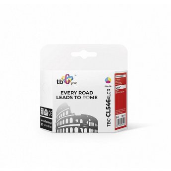 TB Print Inf for Canon PIXMA iP2850/MG2950/2550/2450/MX495 TBC-CL546XLCR ref