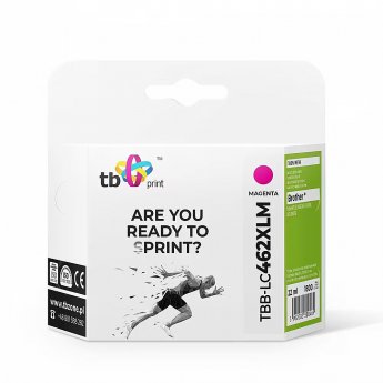 TB Print Ink for Brother MFC-J3540DW TBB-LC462XLM 100% new magenta