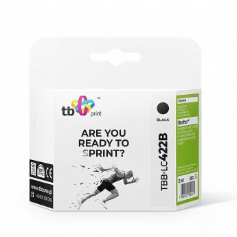 TB Print Ink for Brother MFC-J5340DW TBB-LC422B 100% new black