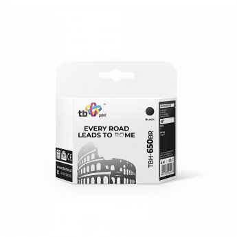 TB Print Ink for HP DJ 2515 Black reman. TBH-650BR