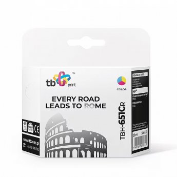 TB Print Ink for HP DJ 5575 TBH-651CR colorful renewed