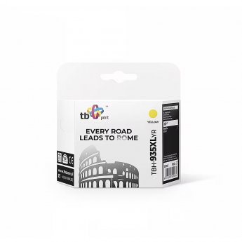 TB Print Ink for HP OP 6230 TBH-935XLYR YE reman.
