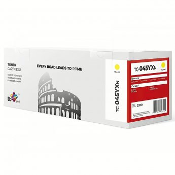 TB Print Toner for Canon LBP 610 C 045H TC-045YXN YE 100% new