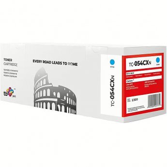 TB Print Toner for Canon LBP620C 054H TC-054CXN CYAN 100%