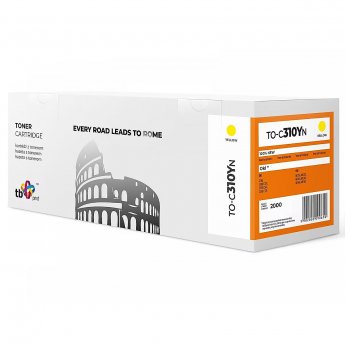 TB Print Toner for OKI C310 TO-C310YN yellow 100% new
