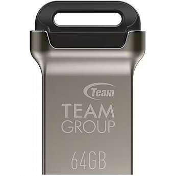 TeamGroup C162 64GB USB Flash Drive USB-A 3.2 Gen1 Silver Black