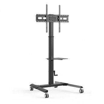 Techly Floor Trolley with Shelf for TV, 32-70"