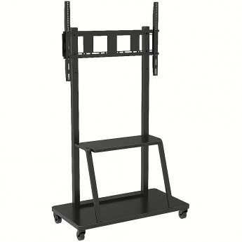 Techly Multifunction Mobile TV Cart for LED/LCD TV, 55-100"