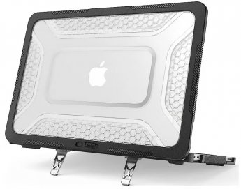 Tech-Protect Kevlar Pro MacBook Neo 13 2026 matte black/cleaar