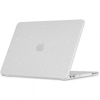 Tech-Protect Smartshell macbook Neo 13 2026 glitter clear