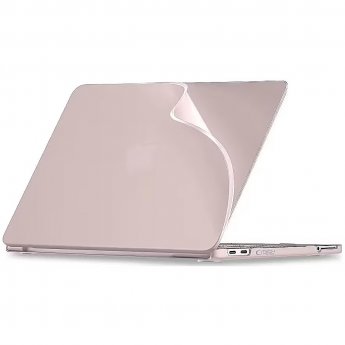 Tech-Protect Softshell macbook Neo 13 2026 matte blush