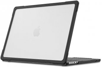 Tech-Protect Velar MacBook Air 13 M2-M5 2023-2026 black/matte clear