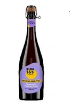 Tējas dzēriens SUN365 Ananās Marakuja, gāzēts, 0.75l (DEP)