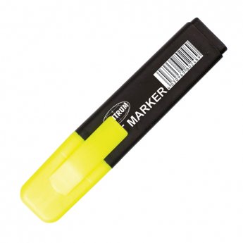 Teksta marķieris CENTRUM slīps, 0.6-5.2mm, dzeltens
