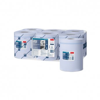 TORK Reflex noslaukšanas papīrs, M4, zils, 2 kārtu, 150,8 m, 1 gab., 473391