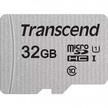Transcend 300S, microSDHC, 32GB, Class 10, UHS-I, U1