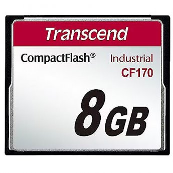 Transcend Industrial CF170, 8GB Compact Flash Card