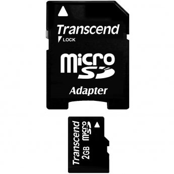Transcend microSDHC, 2GB