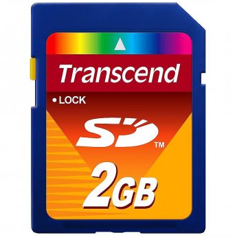 Transcend Standard, SD, 2GB