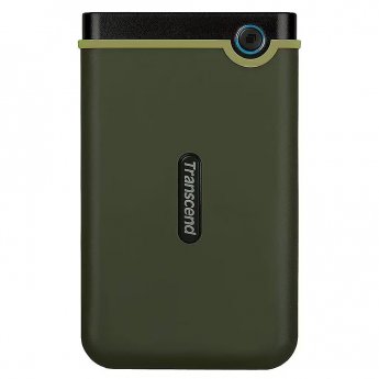 Transcend StoreJet 25M3, 2TB, Military green