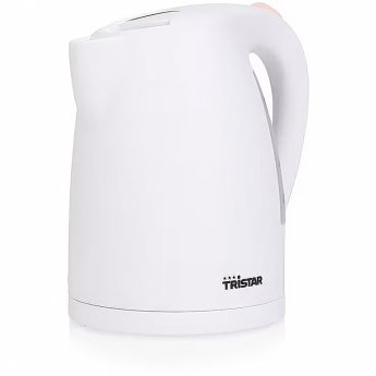 Tristar | Kettle | WK-1345 | Electric | 2200 W | 1.7 L | Plastic | 360° rotational base | White