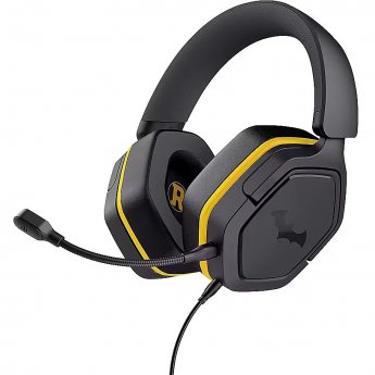 Trust 25784 headphones/headset Wired Head-band Gaming Black, Yellow