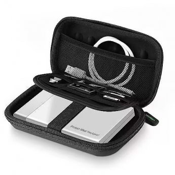 Ugreen 40707 storage drive case Pouch case EVA (Ethylene Vinyl Acetate) Black