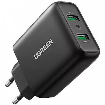 Ugreen Ladegerät Dual USB-A QC 3.0 36W Wall