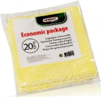 Universālās lupatiņas 38x38, 20 gab. Merkant