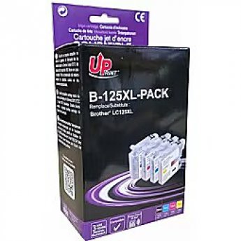 Uprint B-125XL BK/C/M/Y 4PACK 