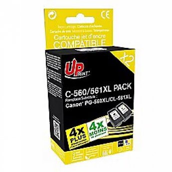 Uprint Canon Pack 560/561XL 22 ml (Bk) + 18 ml (Cl) PG-560XL/CL-561XL