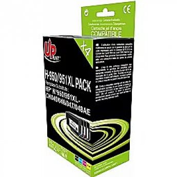 Uprint Tintes kārtridžs  UPrint HP 950XLBk/951XL C/M/Y Multipaka