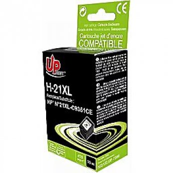 Uprint Tintes kārtridžs UPrint HP 21XLBk Black