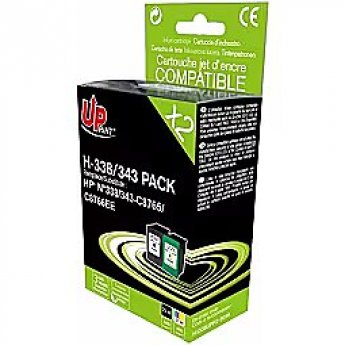 Uprint Tintes kārtridžs UPrint HP 338/343 Multipaka