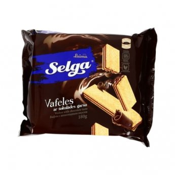 Vafeles SELGA ar šokolādes garšu, 180g