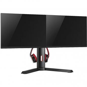 Varr Universal Dual Screen Gaming Monitor Stand, 17-27"