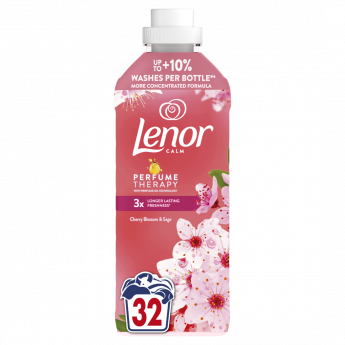 Veļas mīkstinātājs LENOR Cherry Blossom & Sage, 32 mazgāšanas reizēm, 675ml