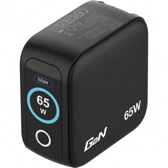 Verbatim Mini GaN Charger 65W with Display