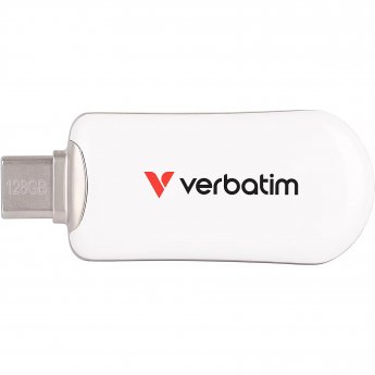 Verbatim Plectra 128GB Silver/White