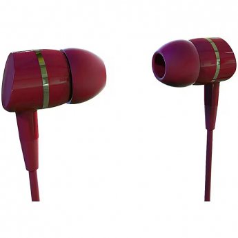 Vivanco earphones Solidsound, red