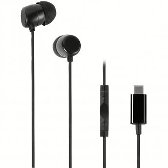Vivanco Stereo Earbuds USB-C, Black