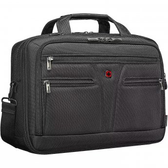 Wenger BC Star Briefcase, 14-16", Black