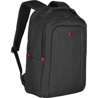 Wenger BQ Laptop Backpack, 16", Black