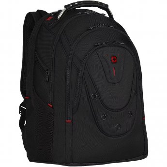 Wenger Ibex Ballistic Deluxe Backpack, 14-16", Black