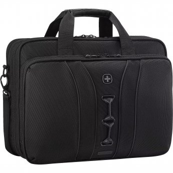 Wenger Legacy Briefcase, 16", Black