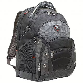 Wenger Synergy Backpack, 16", Gray/Black