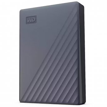 Western Digital 2,5" WD My Passport 5TB portable HDD Gray