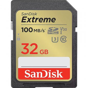 Western Digital Extreme, SDHC, 32GB, UHS-I, Class 10, U3, V30